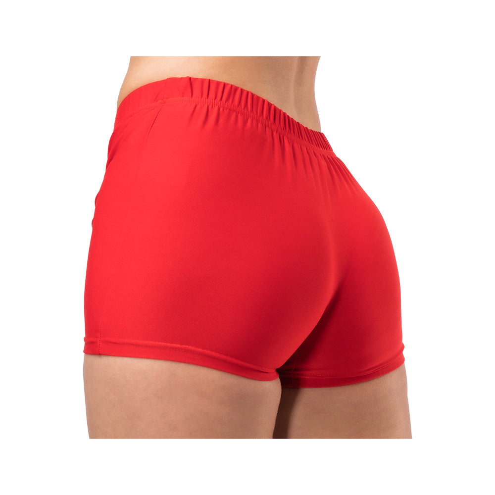 Leuk hot pants rood