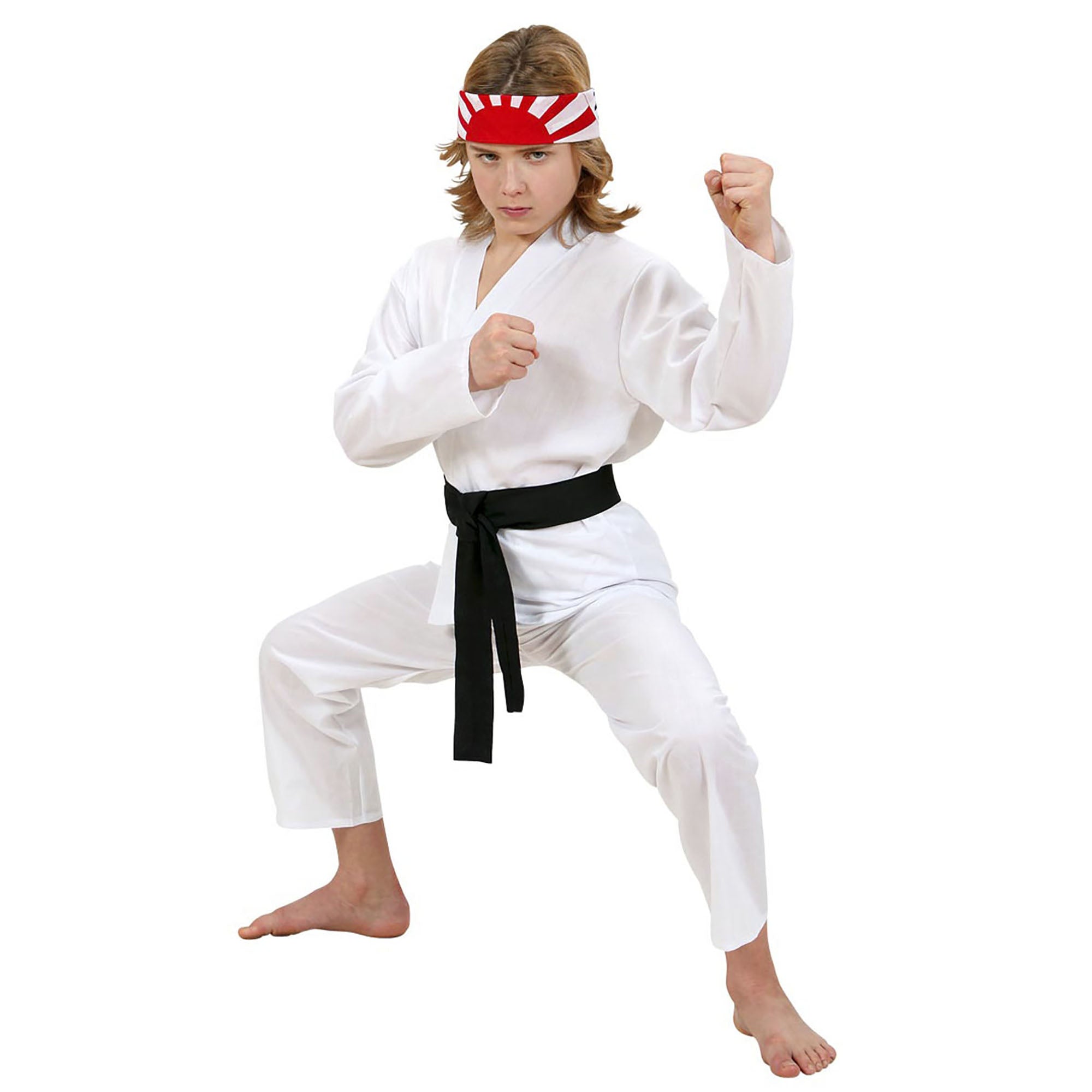 Ninja Karate kid kostuum voor kinderen