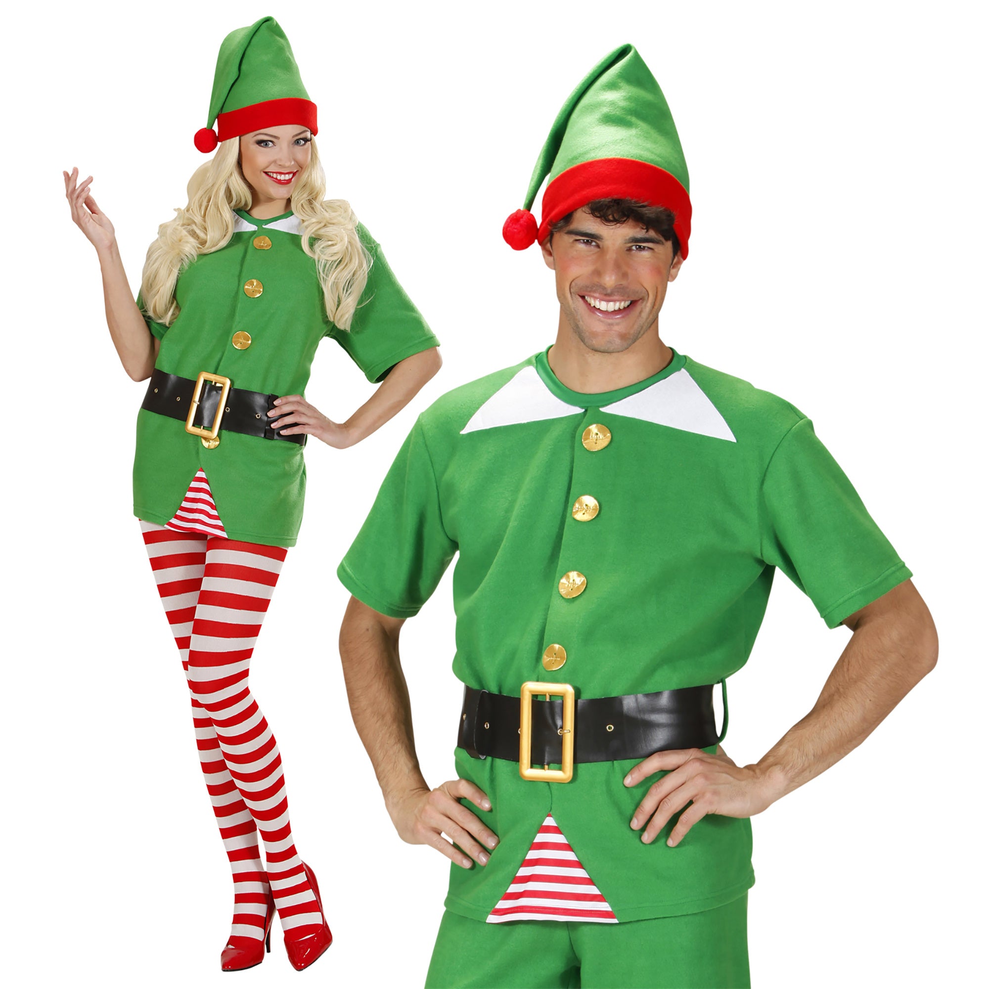 Kerstman helper Elf  - Maat XL