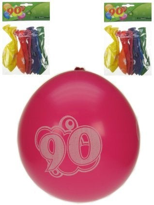 Ballonnen voor 90 verjaardag