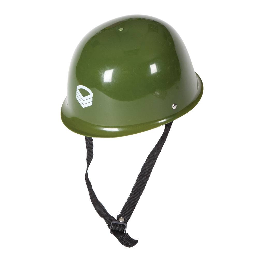 Leger helm plastic