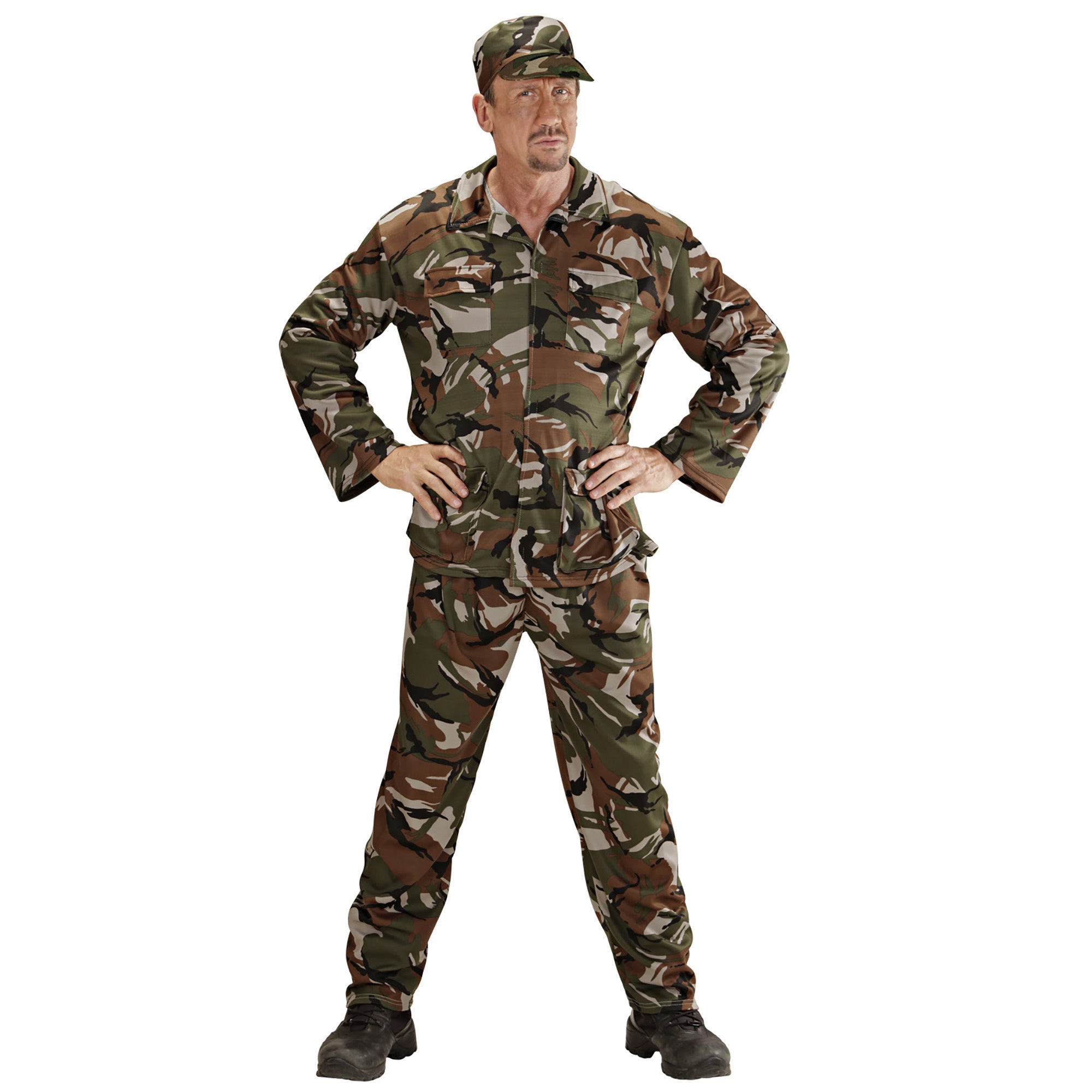 "Militair kostuum voor mannen - Verkleedkleding - Large"