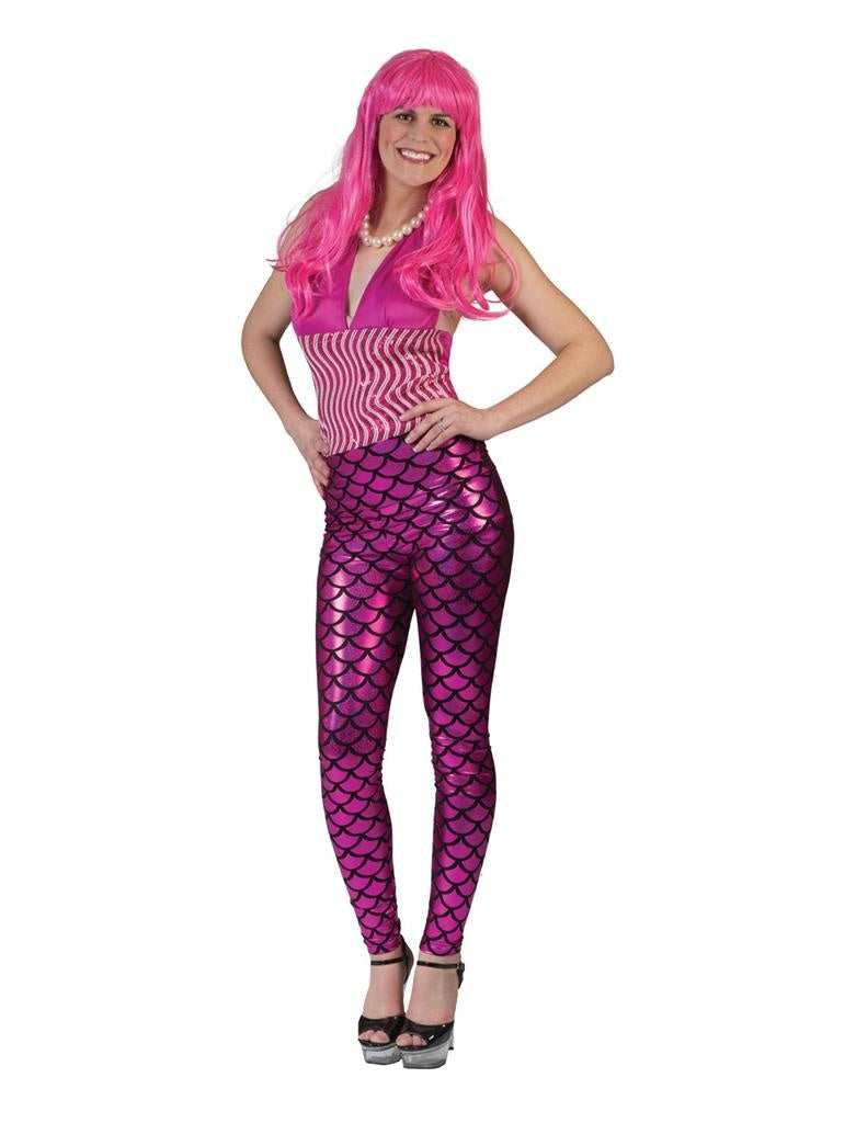 Legging zeemeermin pink