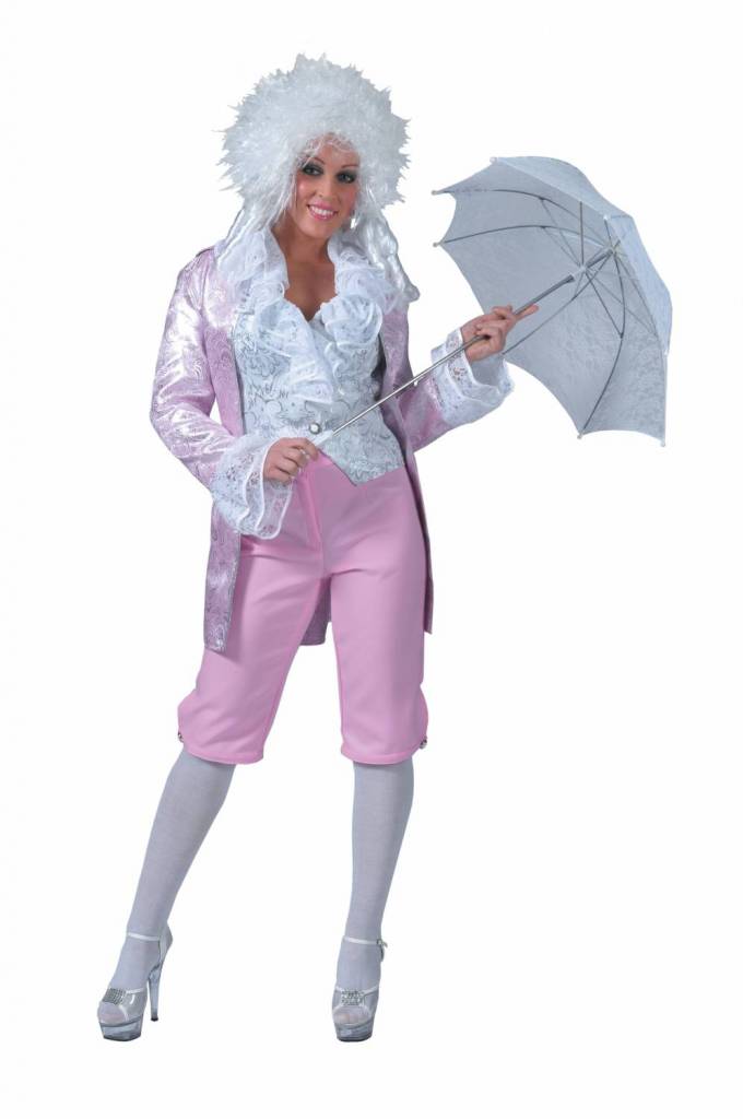 Verkleedkleding | Rococo Pink | Maat 36 - 38 | Volwassenen | Vrouwen | Carnavalskleding