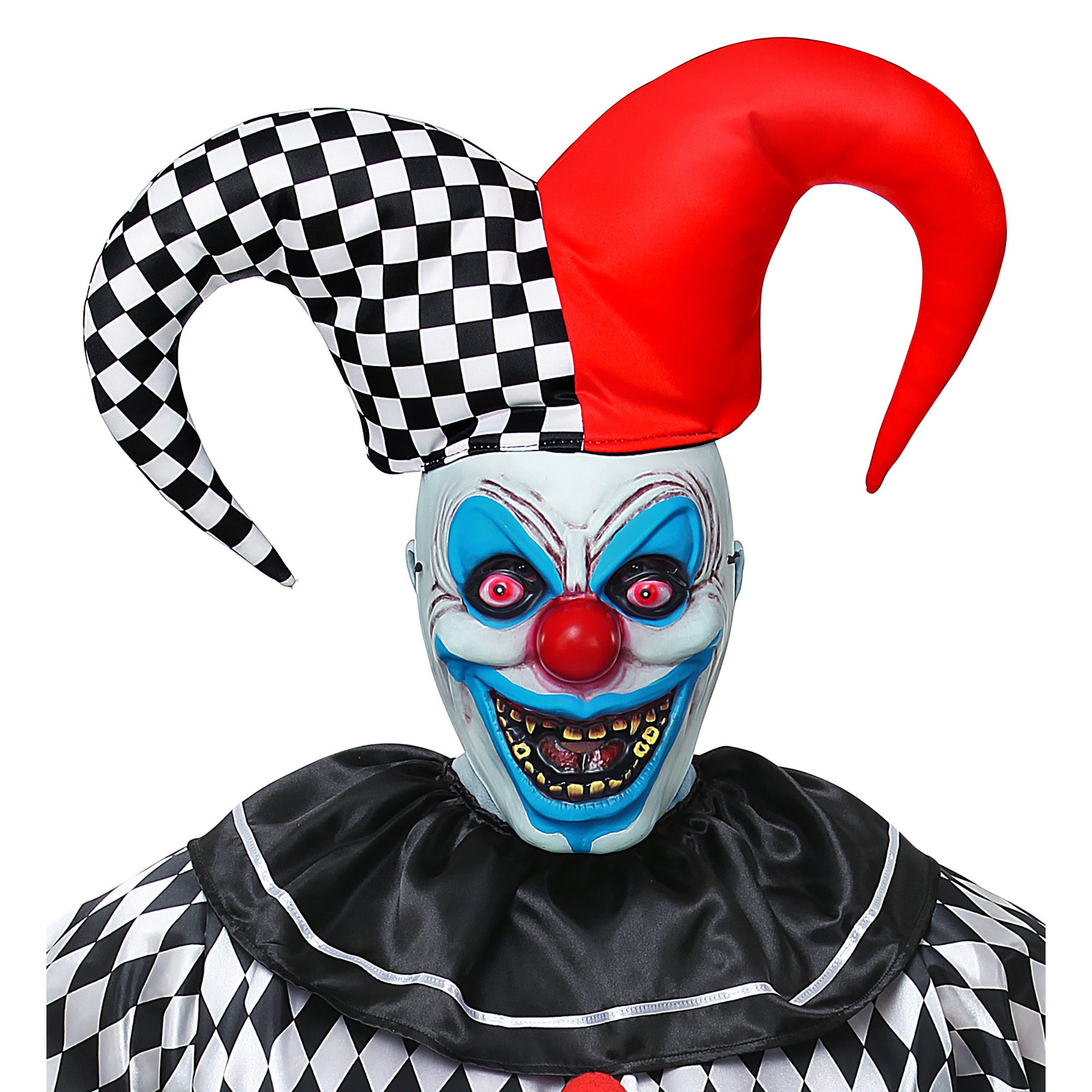 Mooi masker killer clown Kevin met muts