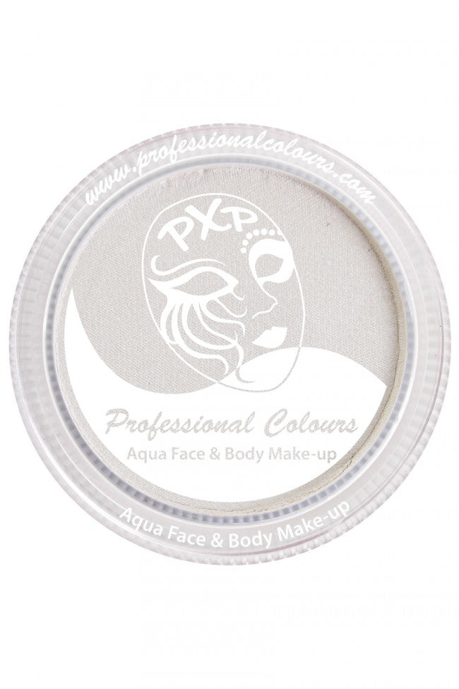 Aqua face & body paint Pearl White 30 gram