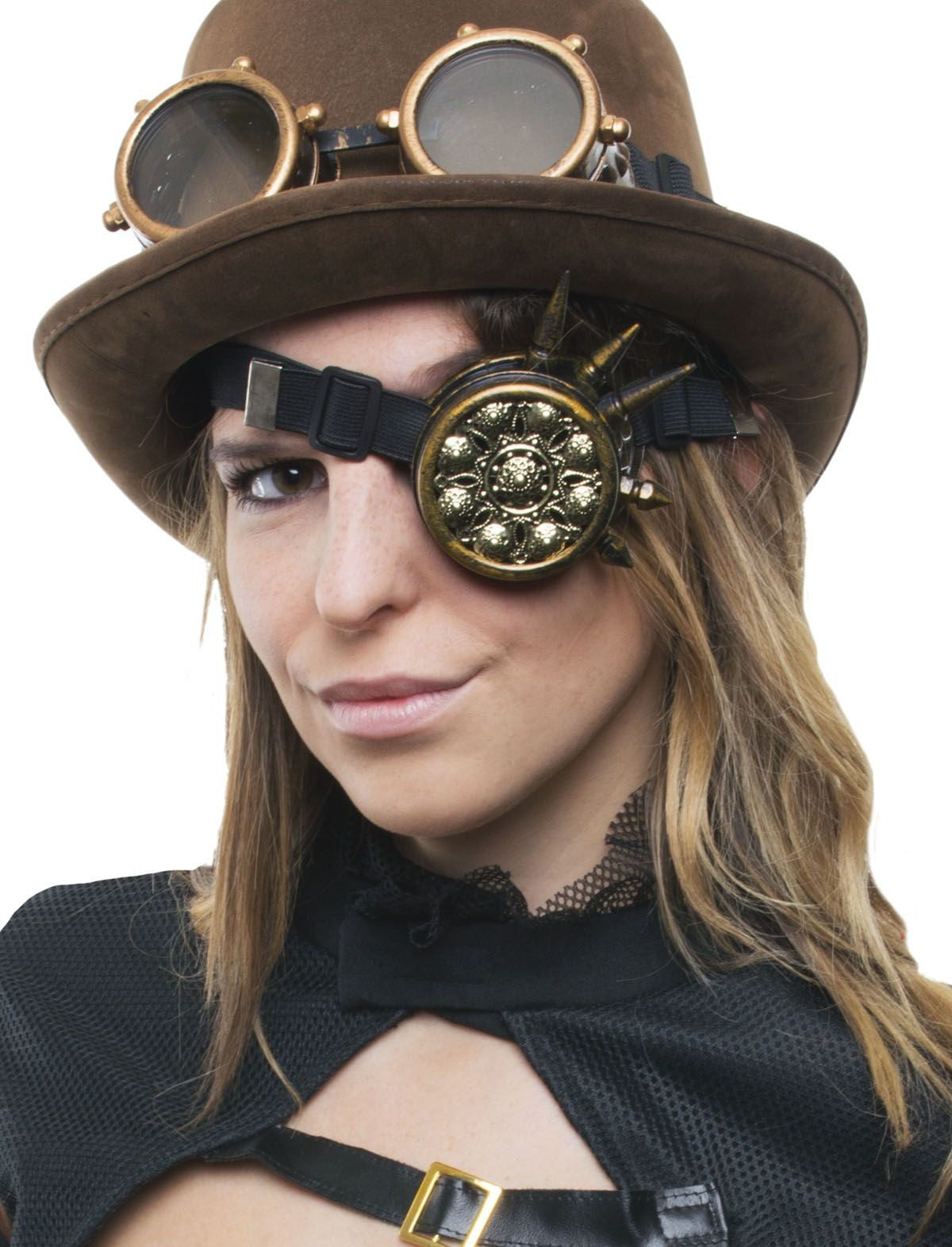 Grappige monocle steampunk bril