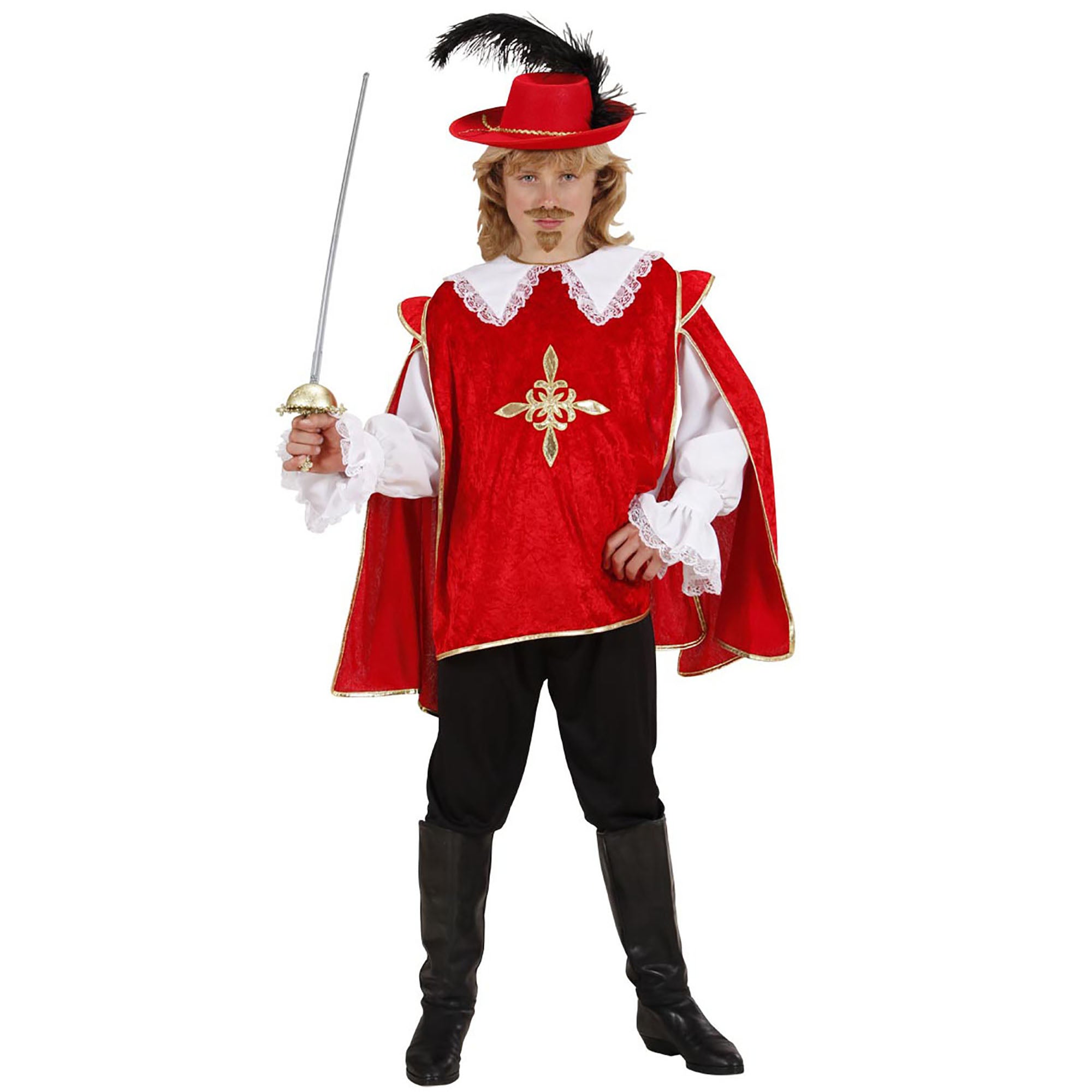 Musketier rood jongen158