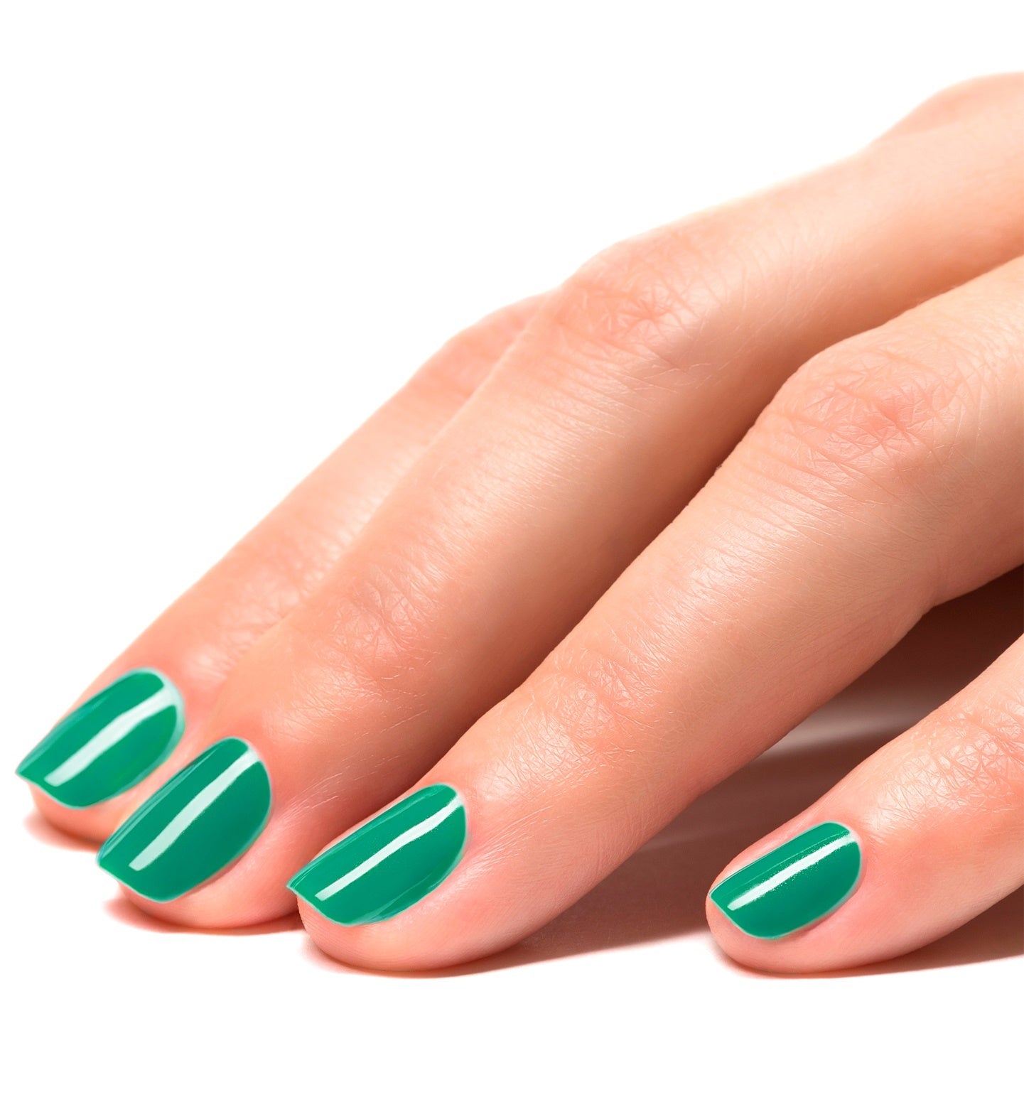 Mooie nagellak op waterbasis groen