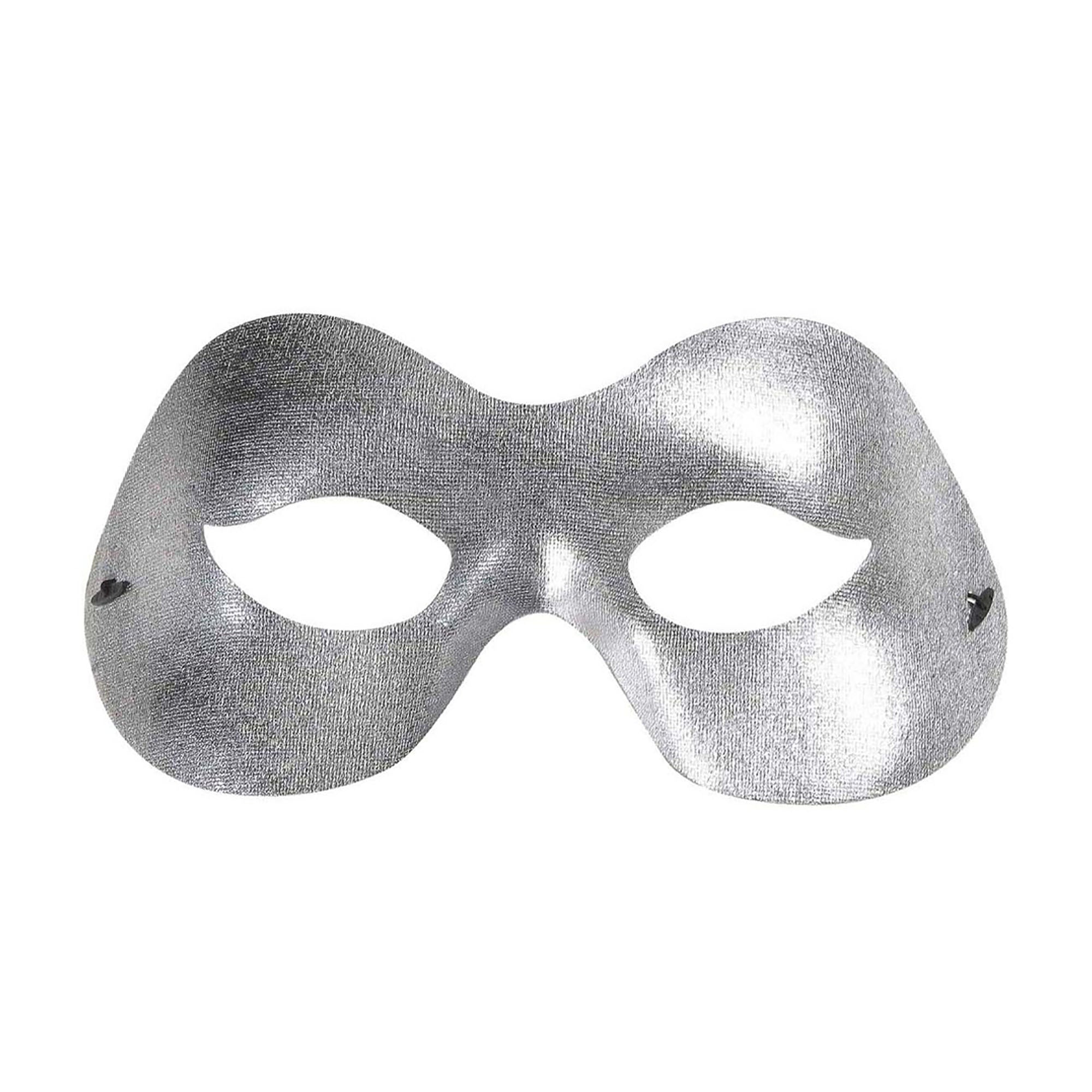 Oogmasker Venetie in zilver