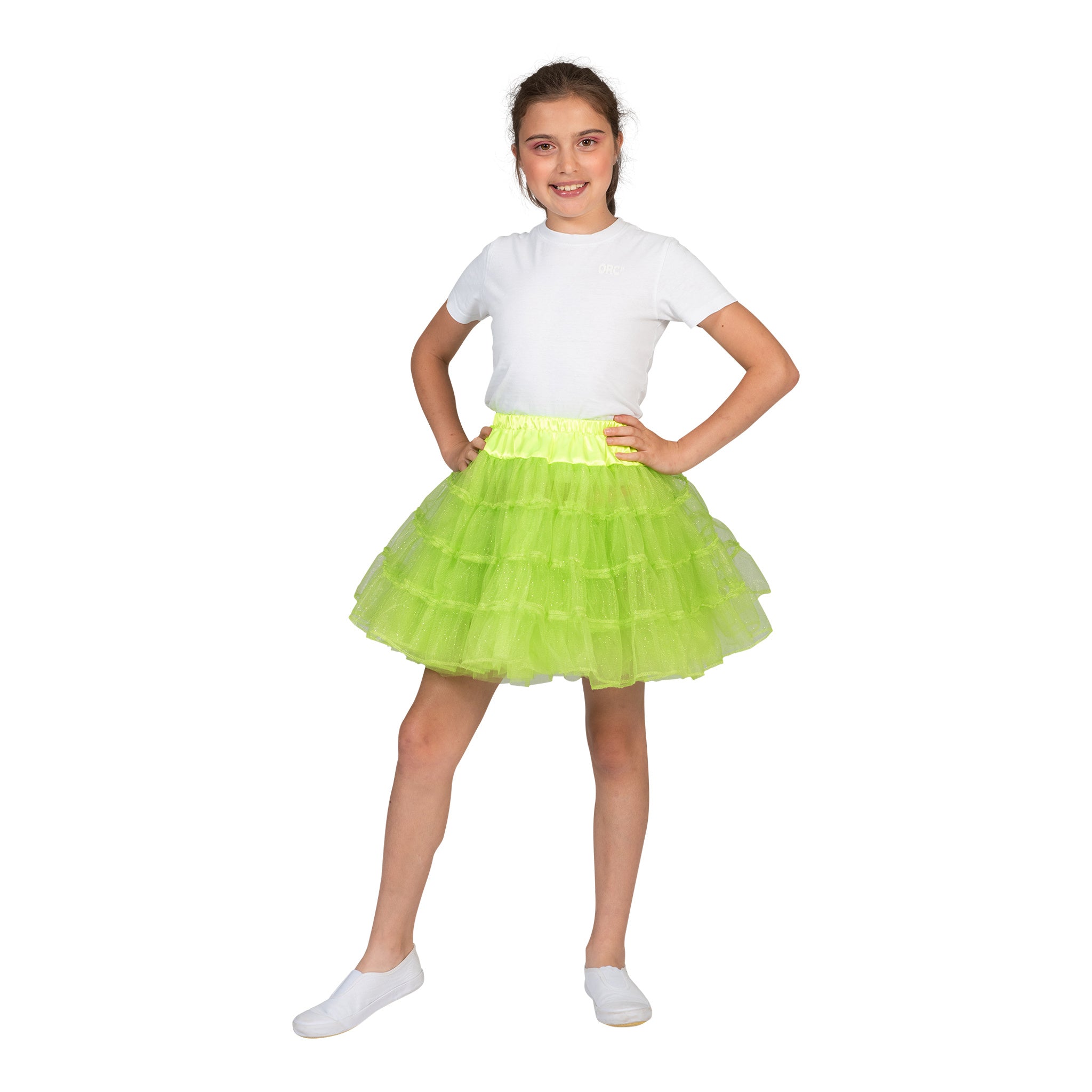 Mooie volle tule rok Sterre kinderen 128-158cm