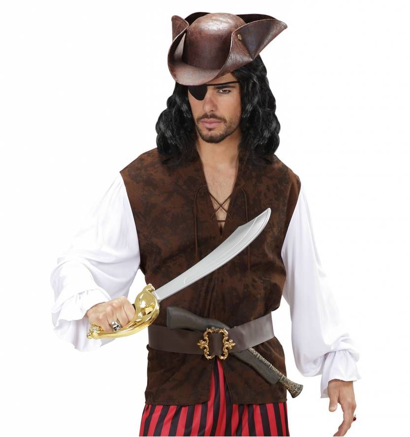 "Kostuum piratenhemd voor volwassenen - Verkleedkleding - M/L"