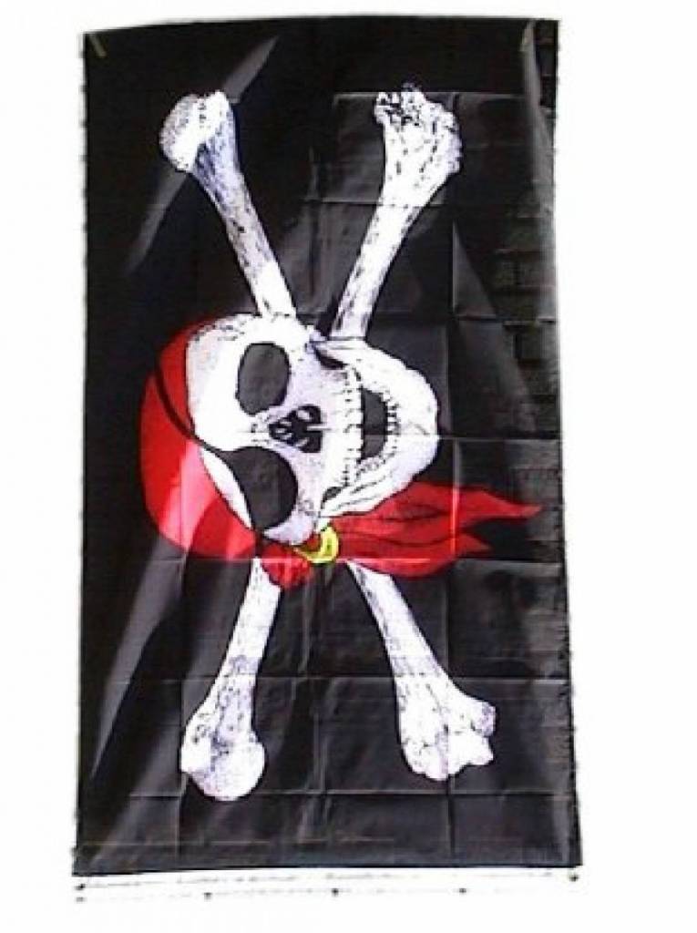 Vlag Piraten 90x150cm