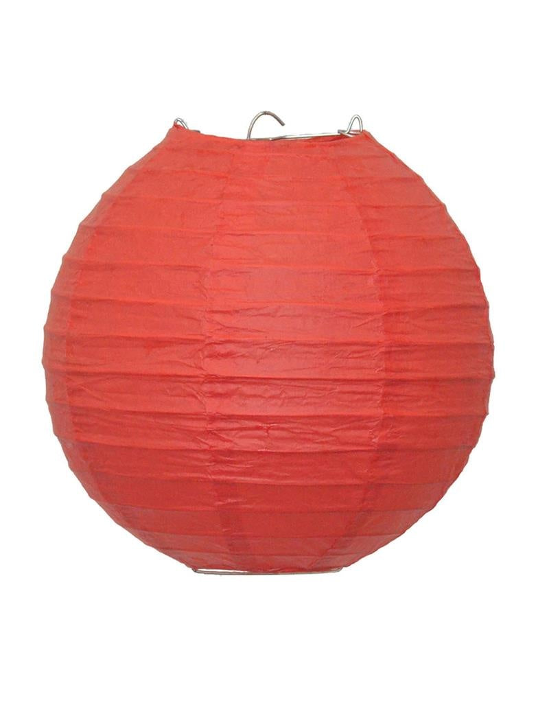 Lampion rood 25cm voor tuinfeesten