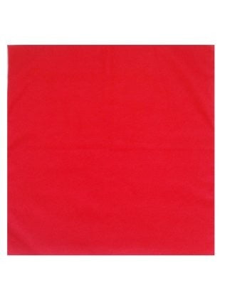 Boerenzakdoek uni rood