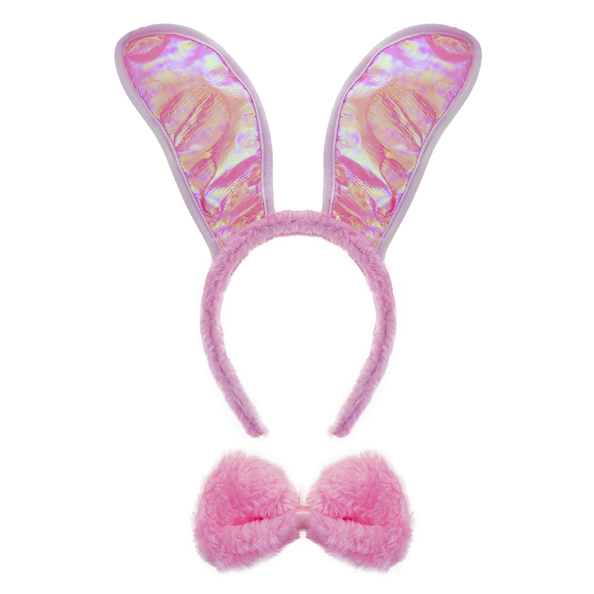 Leuke roze bunny set 3 delig in pink