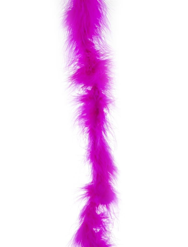 Mooie roze/fuchsia marabou boa 2mtr