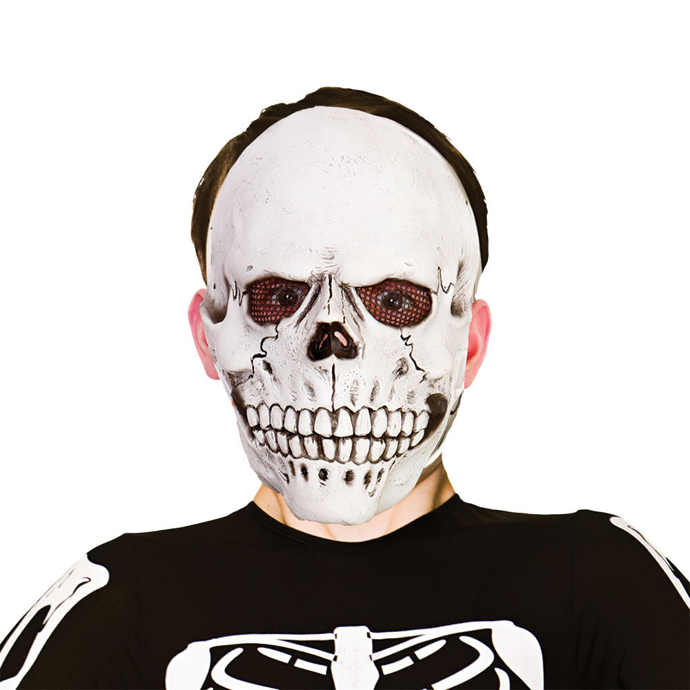 Eng masker skelet kind voor Halloween