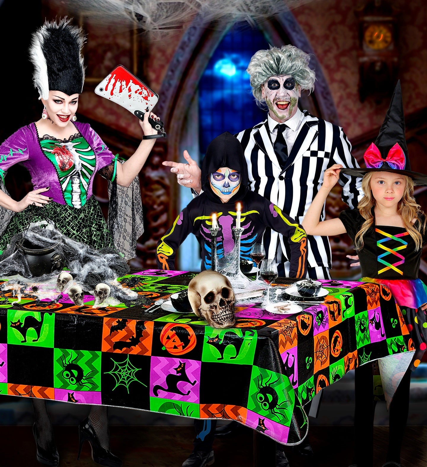 Halloween tafel laken