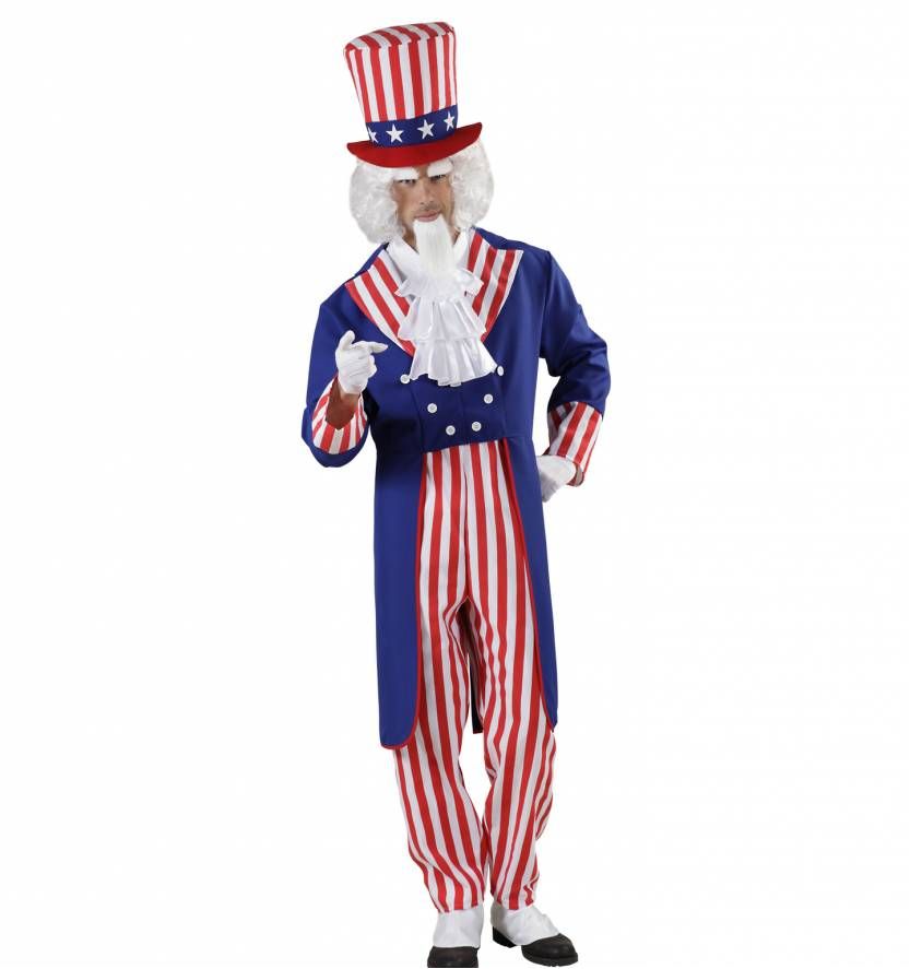 "Uncle Sam kostuum voor volwassenen - Verkleedkleding - Large"