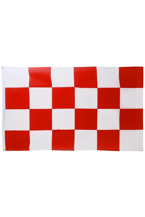 Vlag de luxe Brabant rood/wit 150x90cm