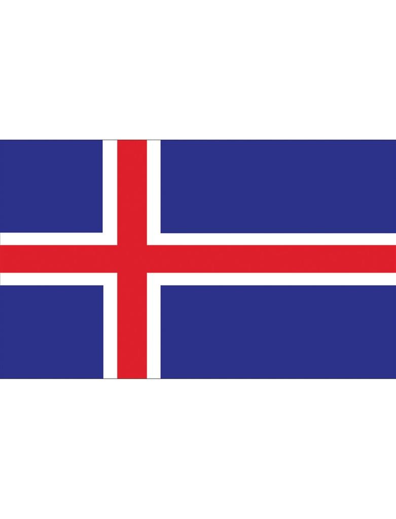 Vlag IJsland - 90x150 cm