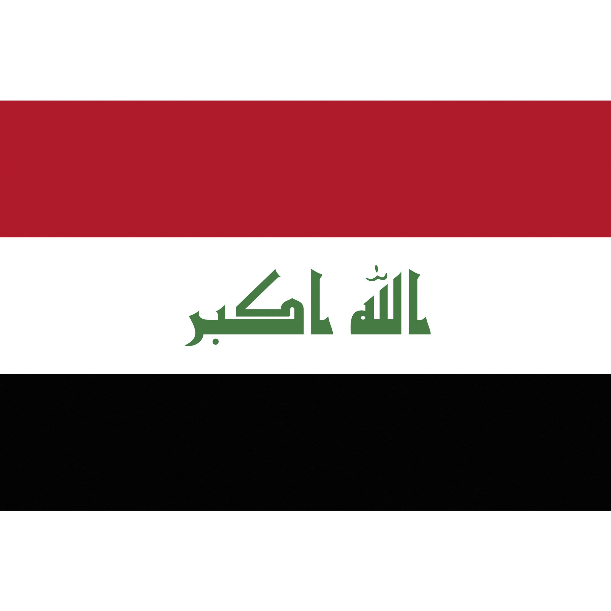 Vlag Irak 90x150cm