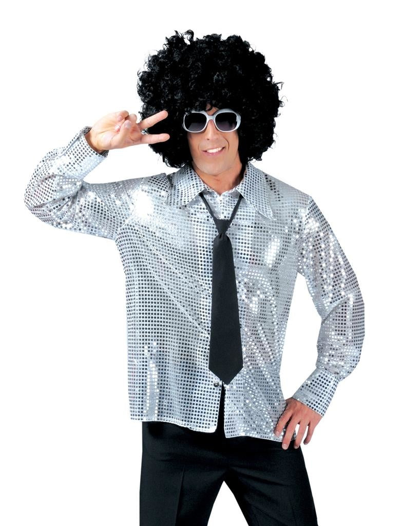 Disco Blouse Paillet Zilver