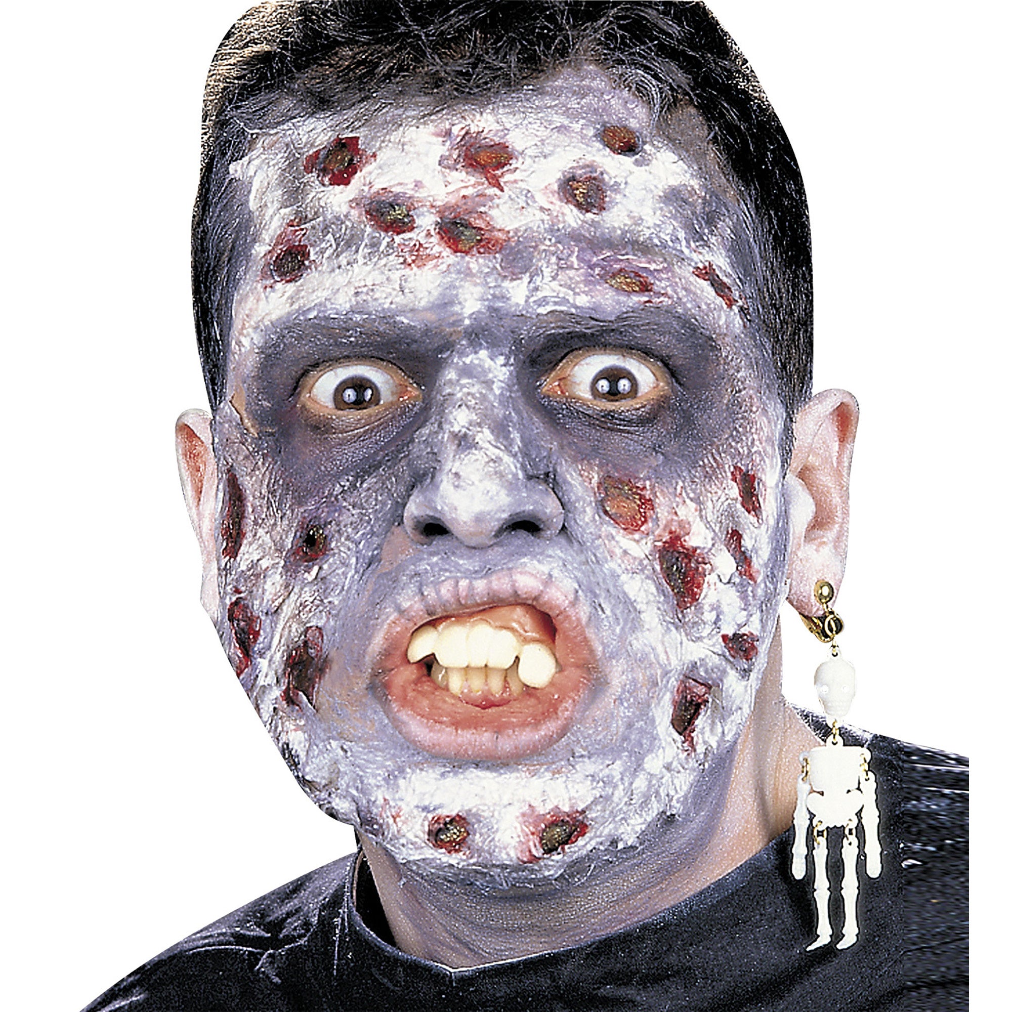 Enge make-up set met accessoires voor de zombie