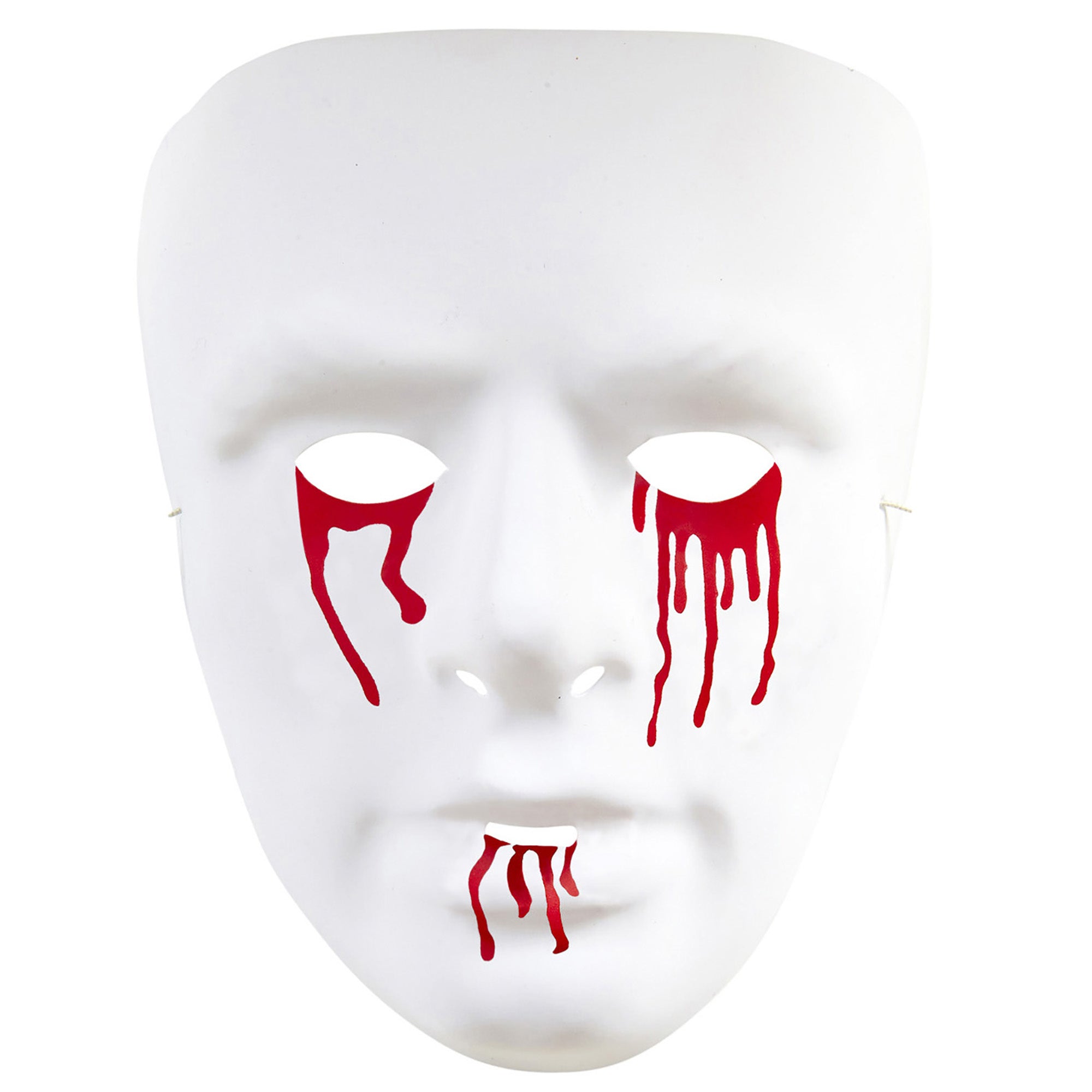 WIDMANN - Bloederige tranen masker voor volwassenen - Maskers > Half maskers