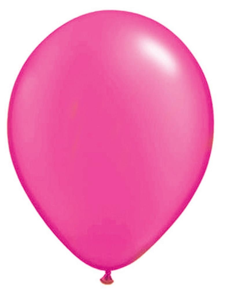 Mooie roze latex ballonnen 100st.