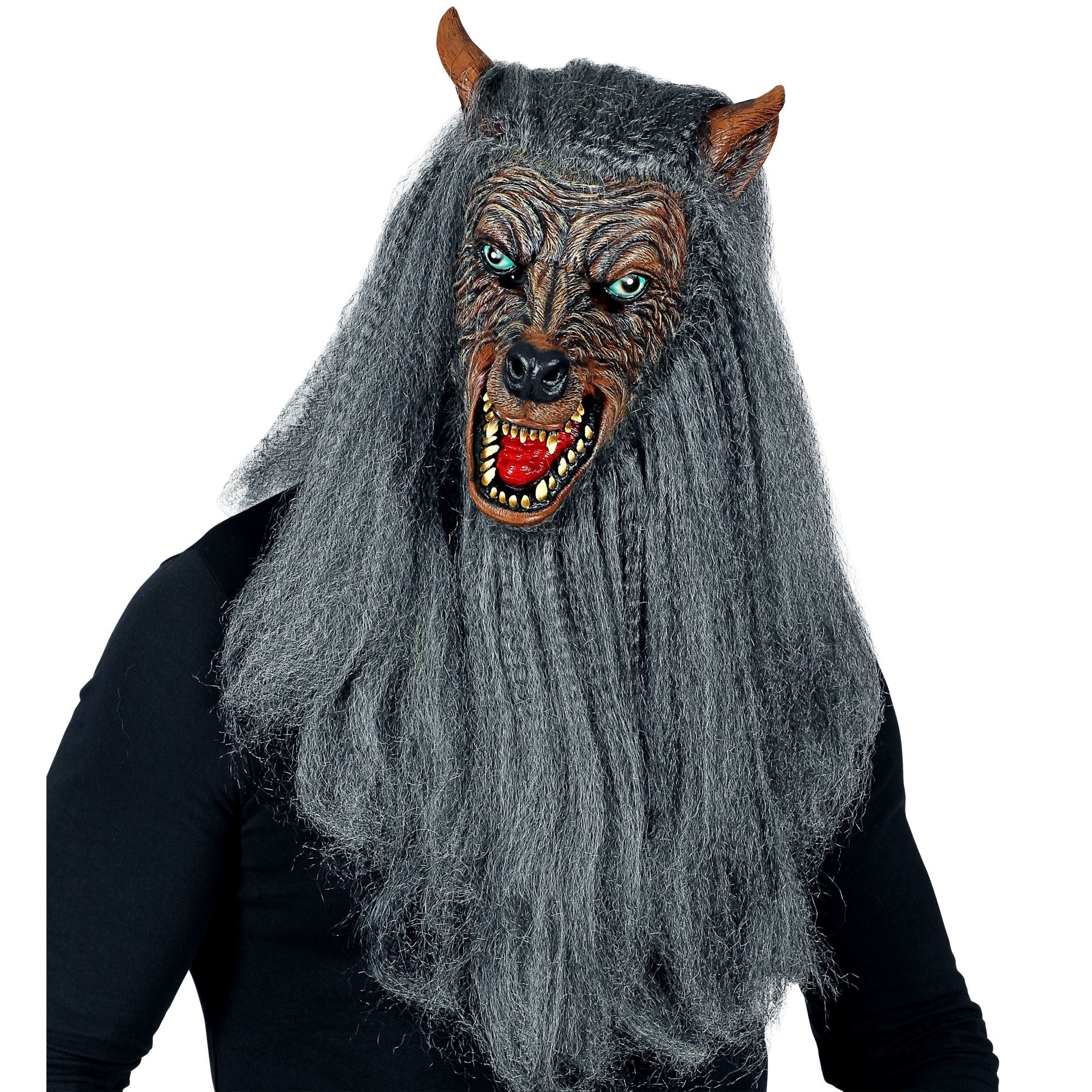 Masker Weerwolf met vacht | One Size