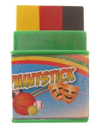 Push-up paint stick mini zwart | rood | geel