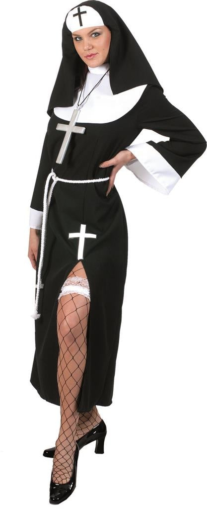 Nonnen kostuum Frederica 3-delig