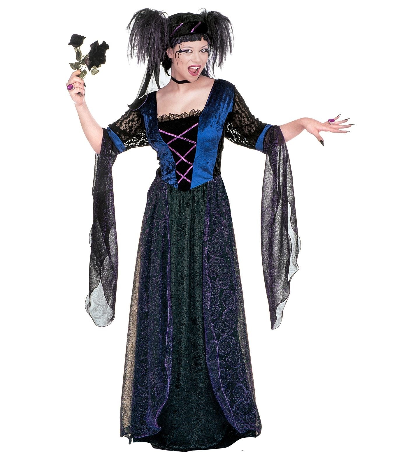 "Gotiek prinsessen Halloween kostuum voor vrouwen  - Verkleedkleding - Medium"
