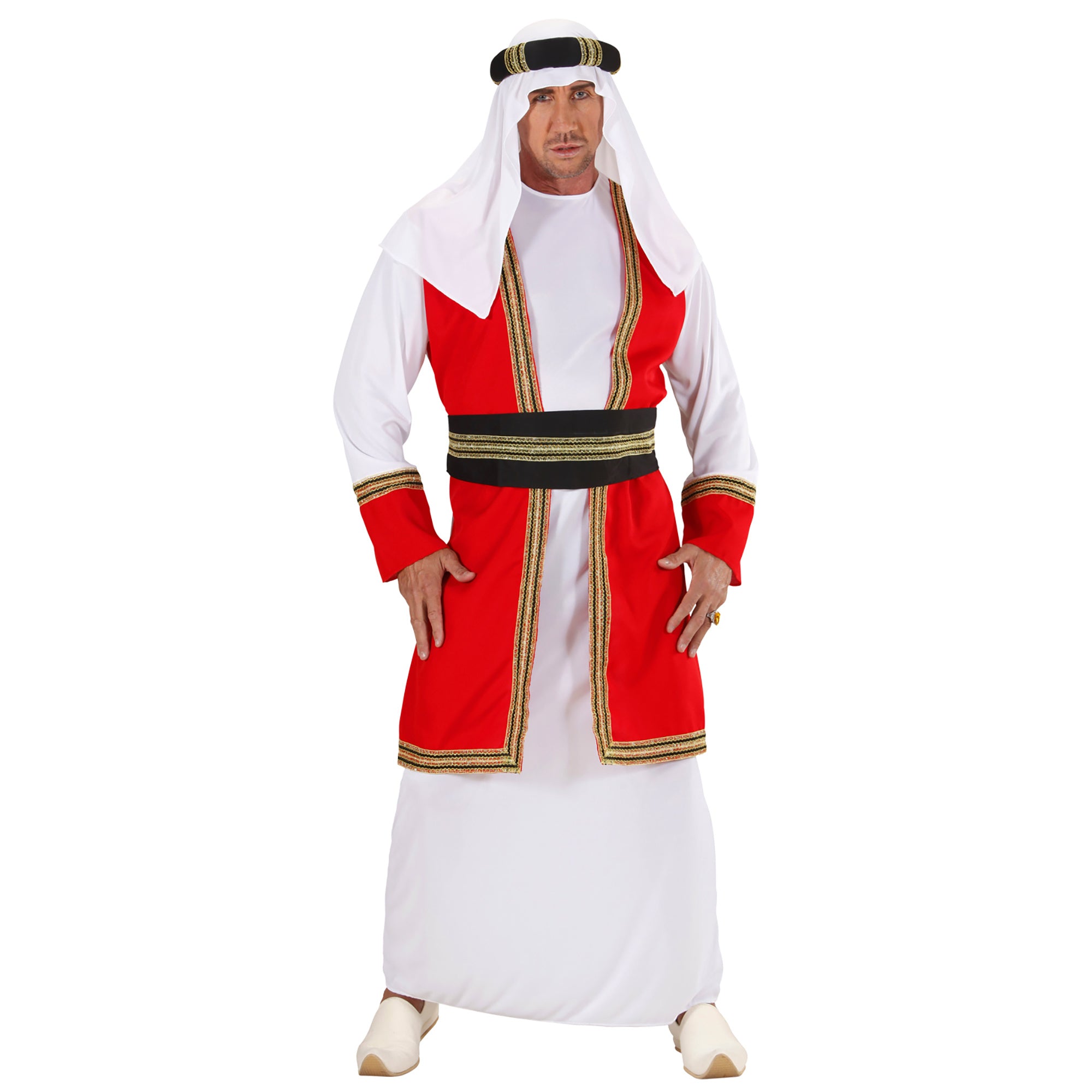 Carnavalsoutfit: Arabische prins kostuum