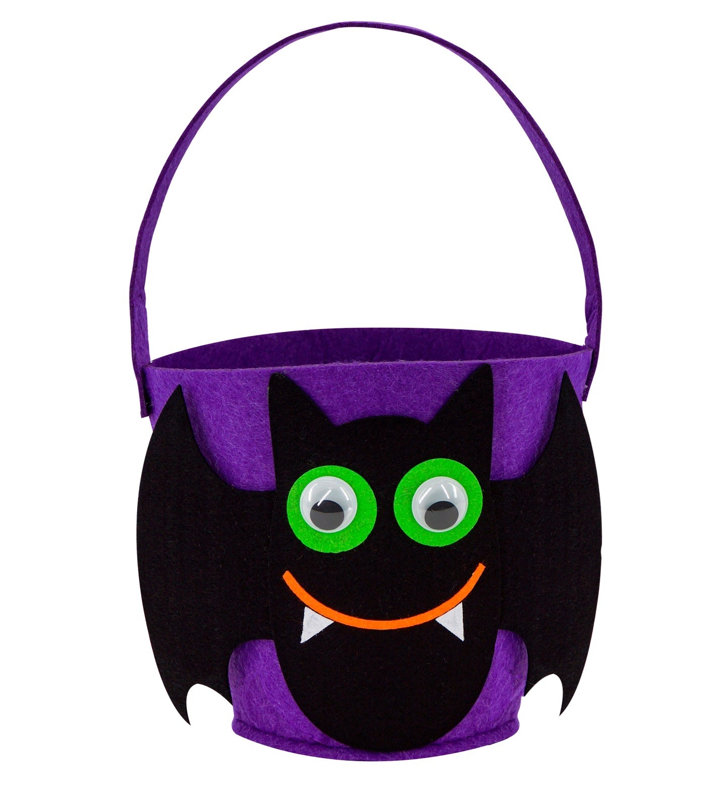 Widmann - Halloween Kostuum - Trick Or Treat Snoeptas Vleermuis - Paars - Halloween - Verkleedkleding