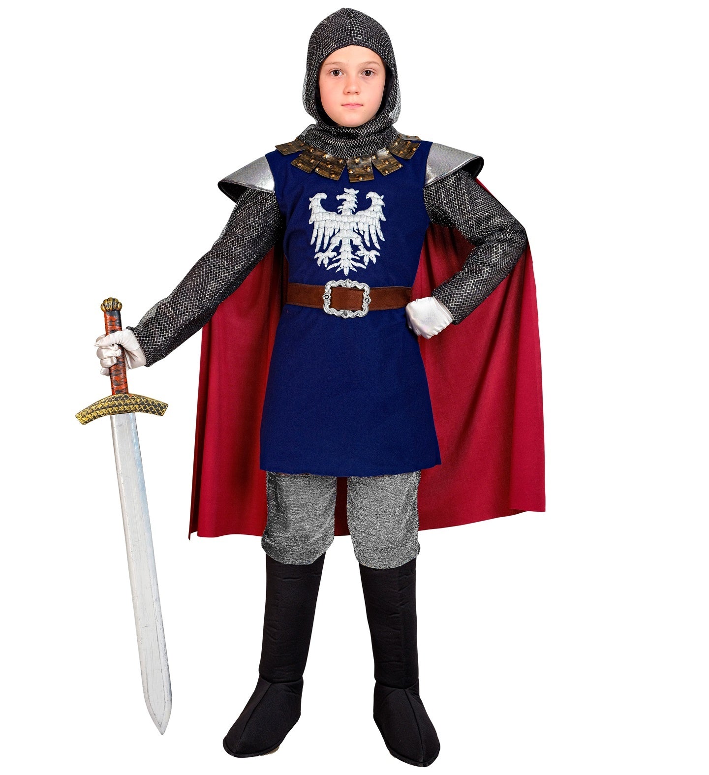 Stoer ridder kostuum Kunibald kind
