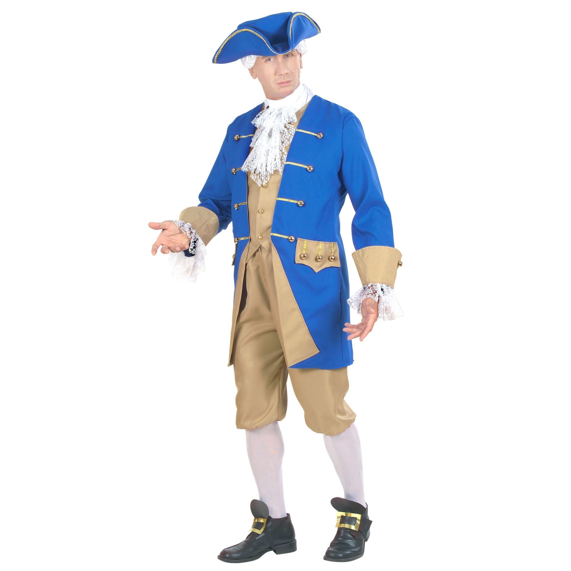 "Engelse kolonist kostuum voor heren  - Verkleedkleding - Large"