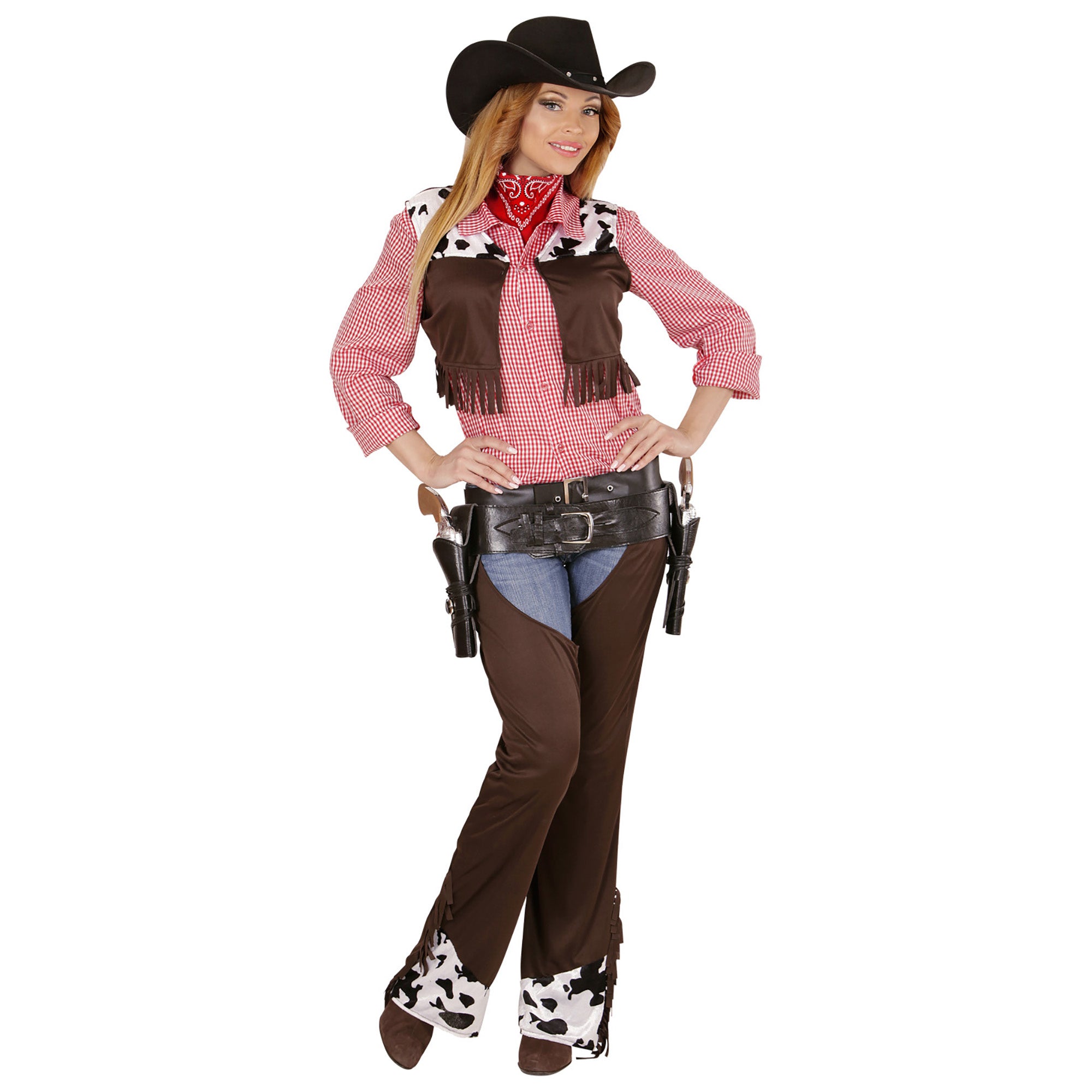 Cowgirl kostuum voor echte cowboys