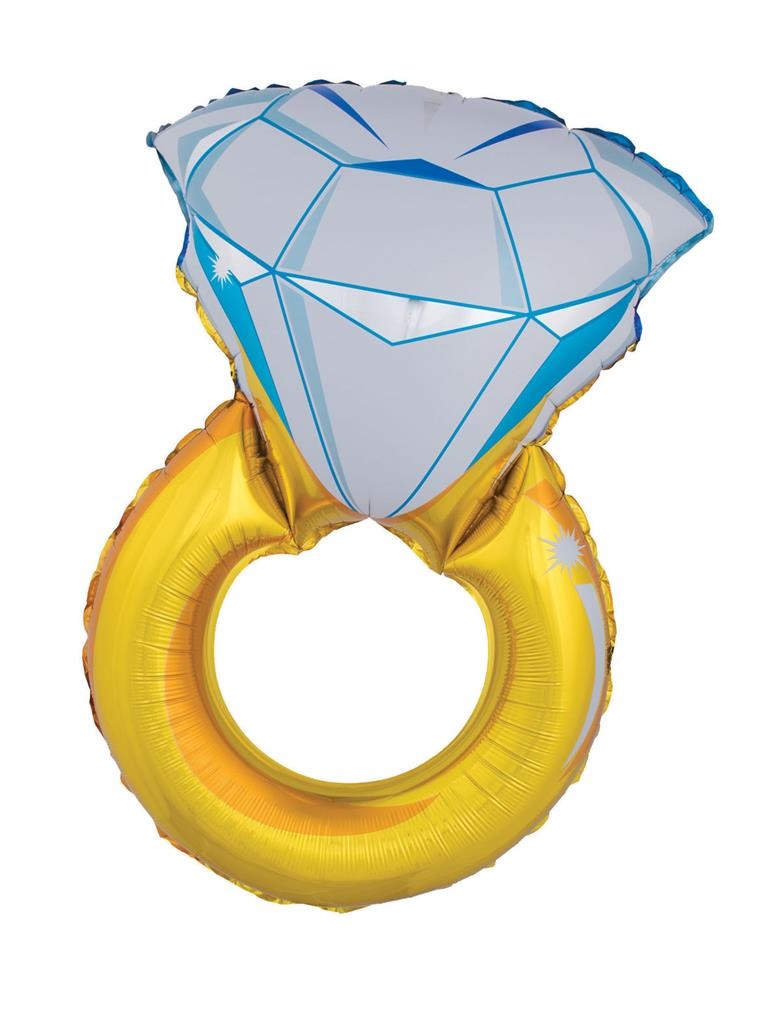 ESPA - Grote diamantring ballon - Decoratie > Decoratie beeldjes