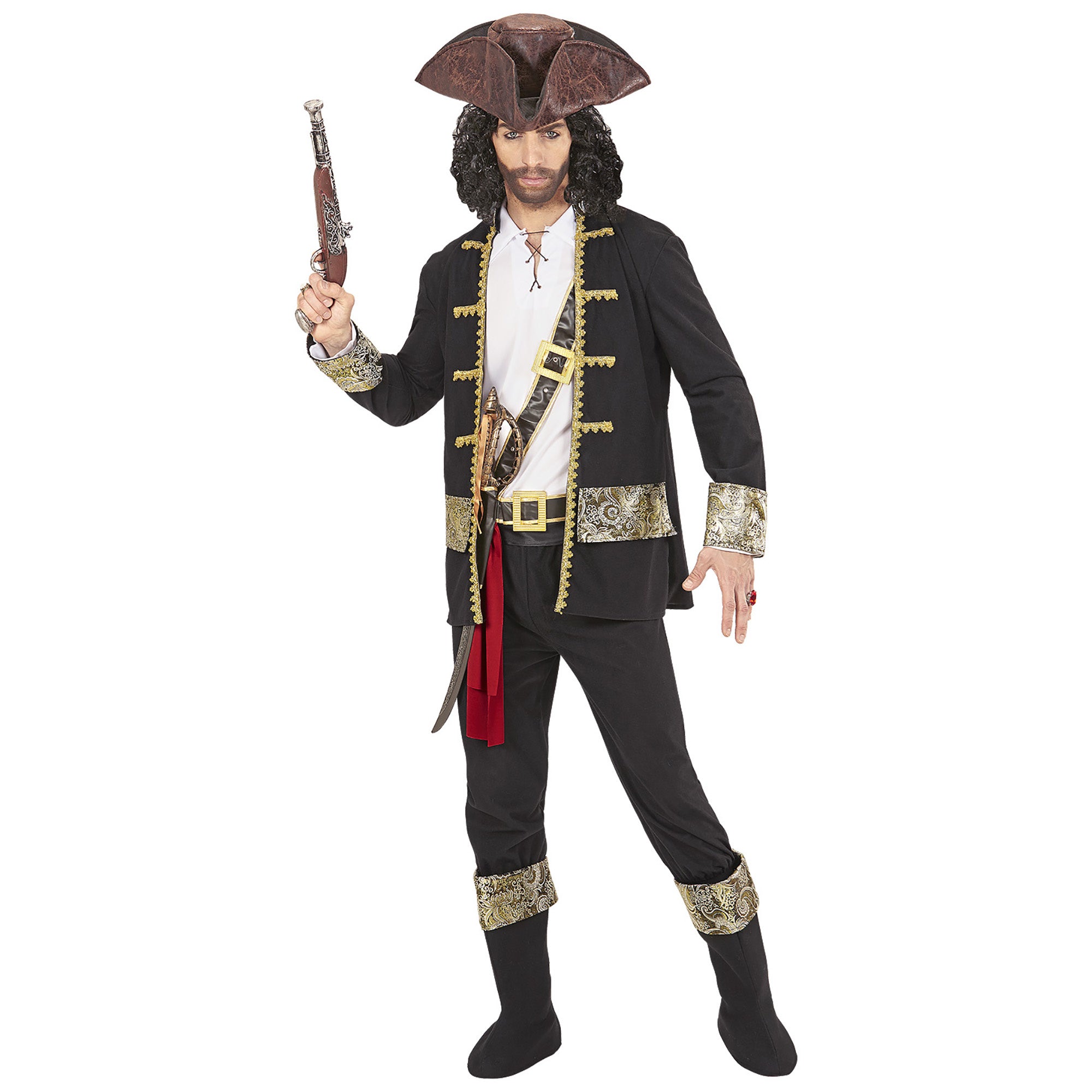 Luxe piraten kostuum Finn compleet