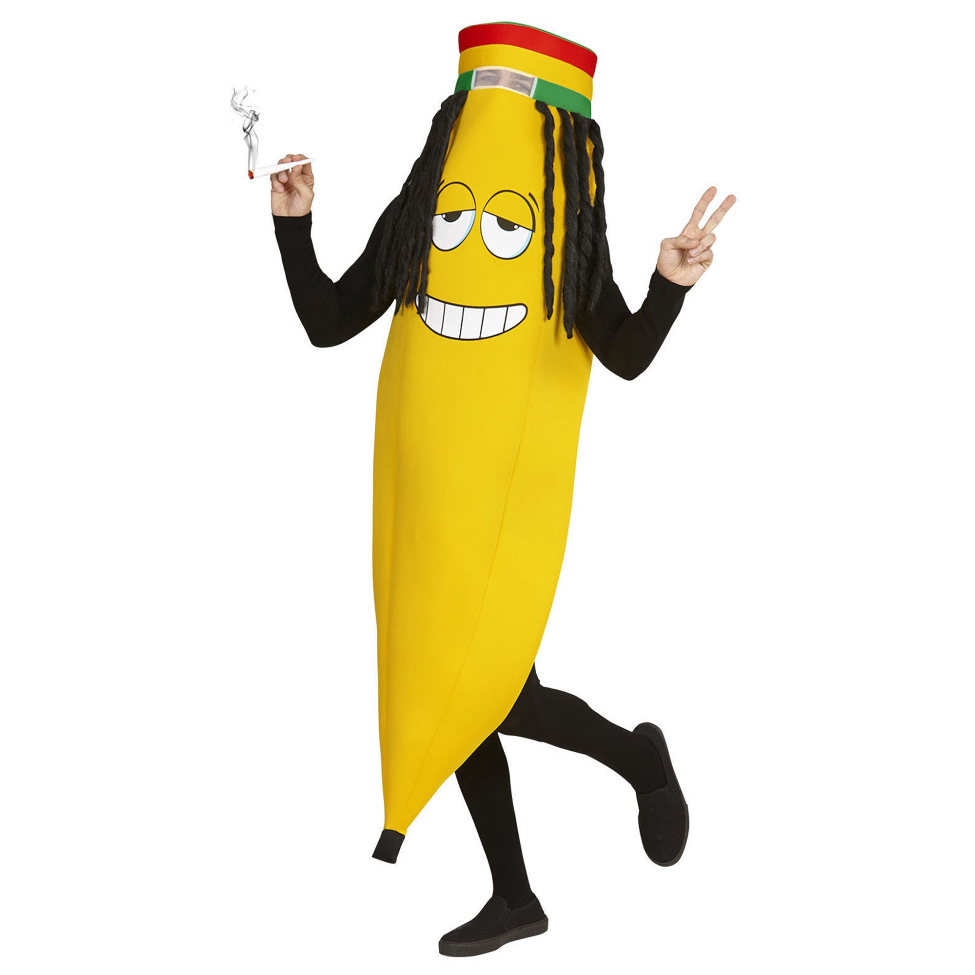 Rasta banaan kostuum voor volwassenen - Volwassenen kostuums