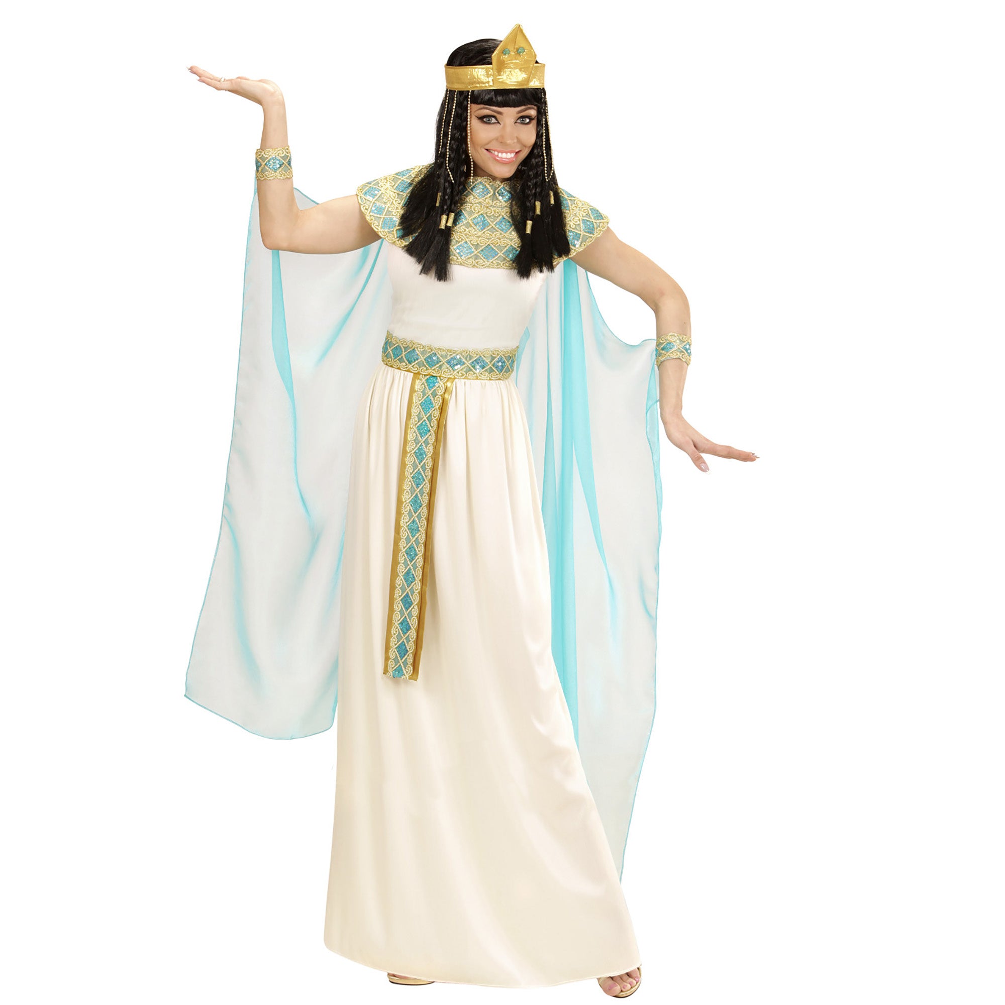Egypte Kostuum | Cleopatra Van De Nijl Kostuum | Medium | Carnaval kostuum | Verkleedkleding