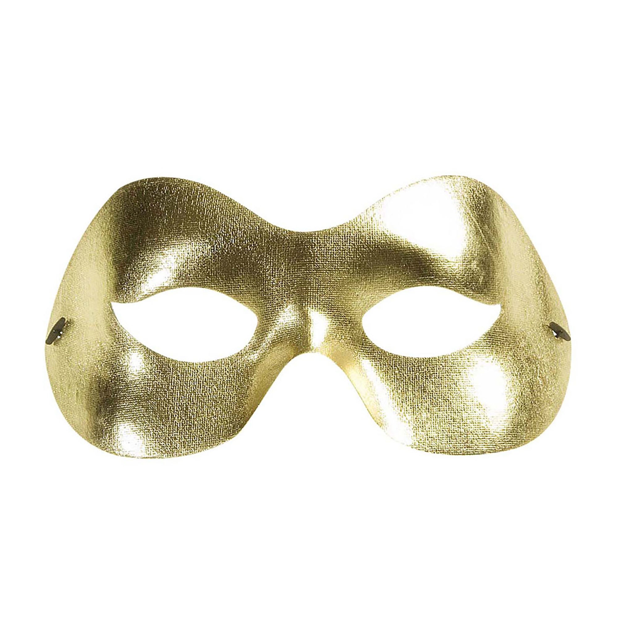 WIDMANN - Goudkleurig glitter oogmasker voor volwassenen - Maskers > Masquerade masker