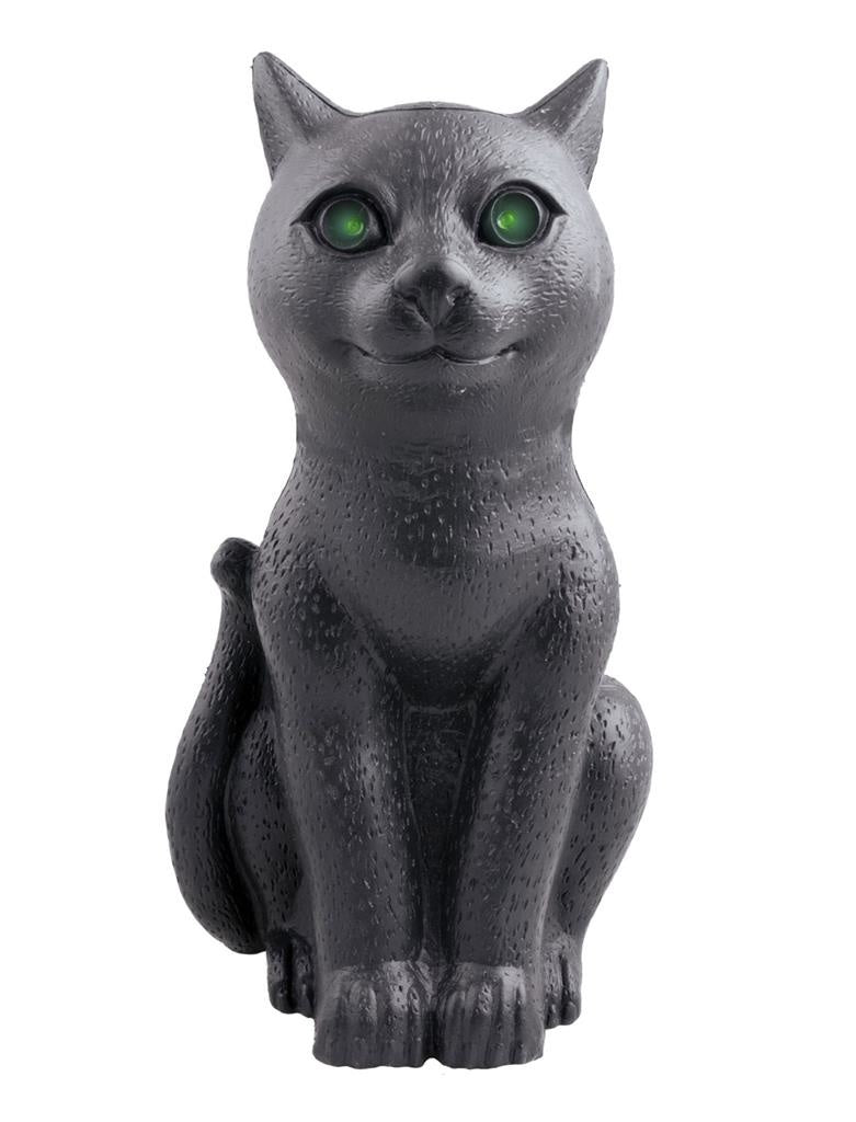 ESPA - Zwarte kat, heldere ogen, geluid en licht 30 cm