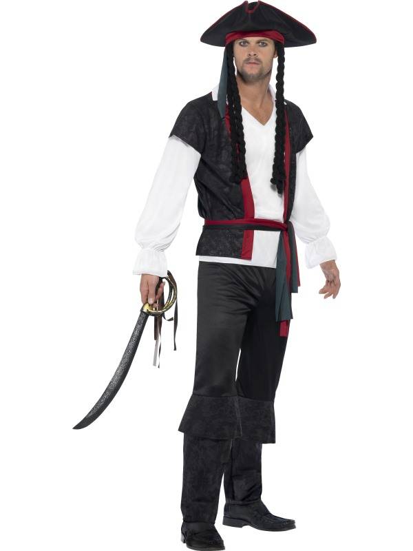 Piraten Kostuum Kapitein Edward - Maat L