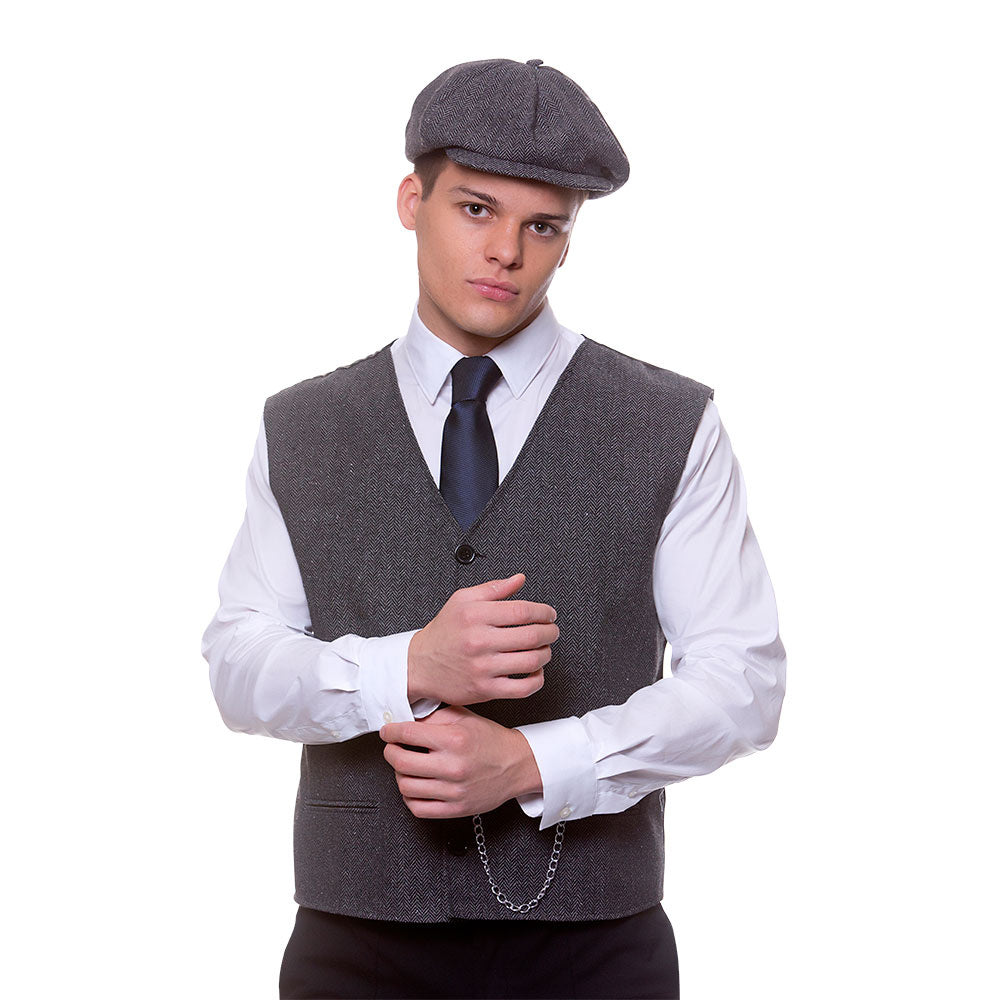 1920's Gangster vest met pet