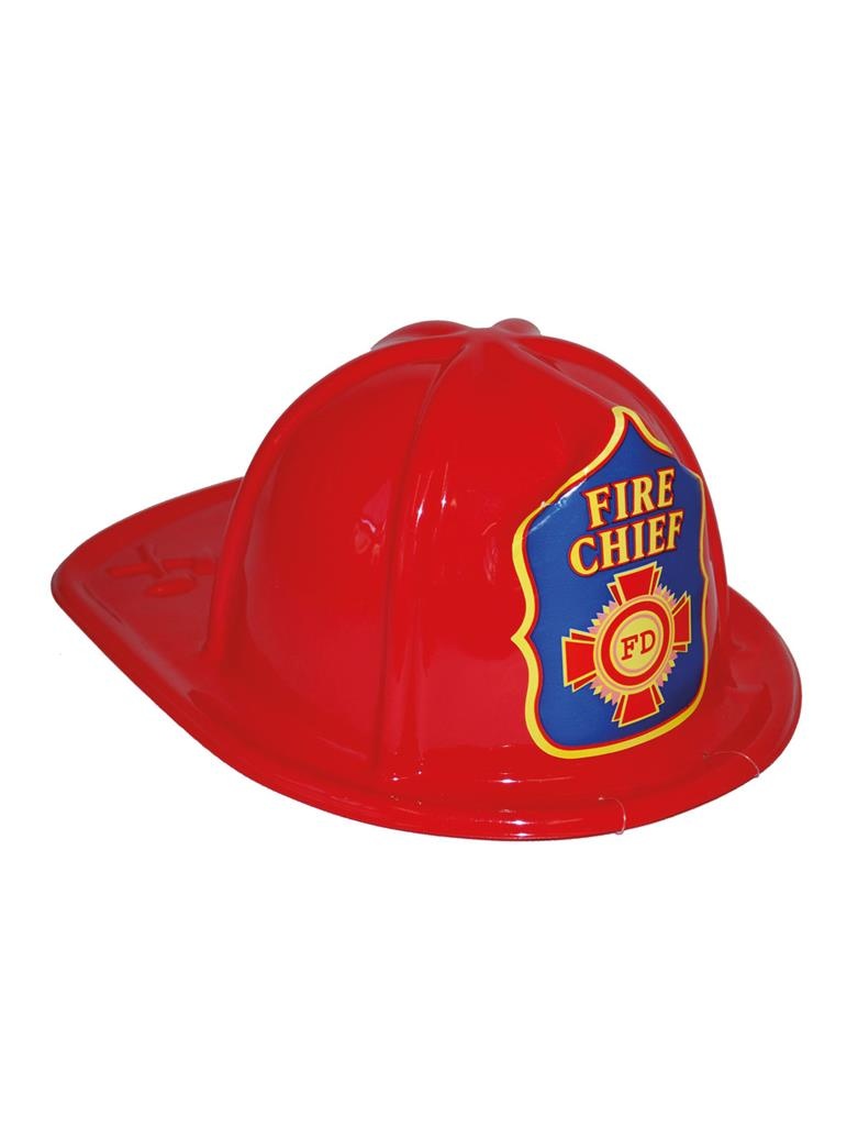 Brandweerhelm rood verkleed accessoire voor kinderen