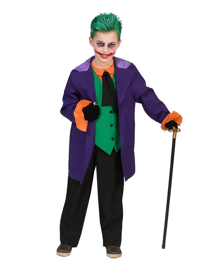 Joker Kostuum | The Joker Uit Batman | Jongen | Maat 164 | Halloween | Verkleedkleding